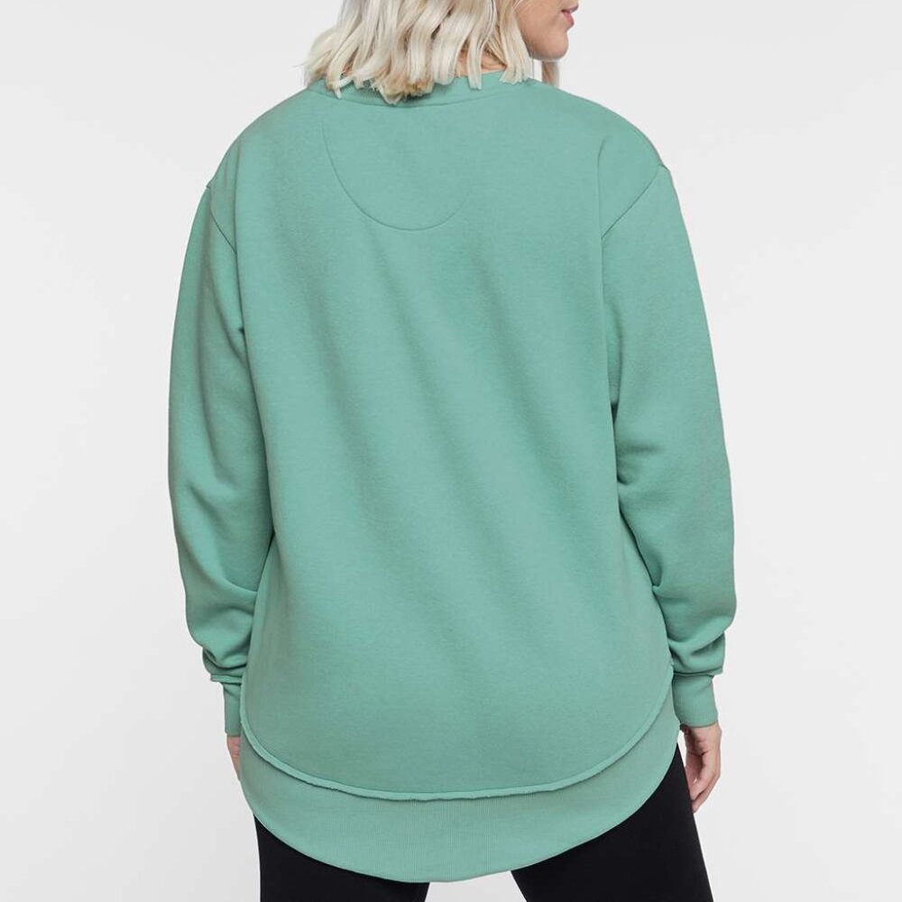Nutcracker Tree LAT Ladies Sweatshirt Saltwater Blue LARGE - Picture 3 of 5